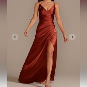 David’s bridal bridesmaid dress